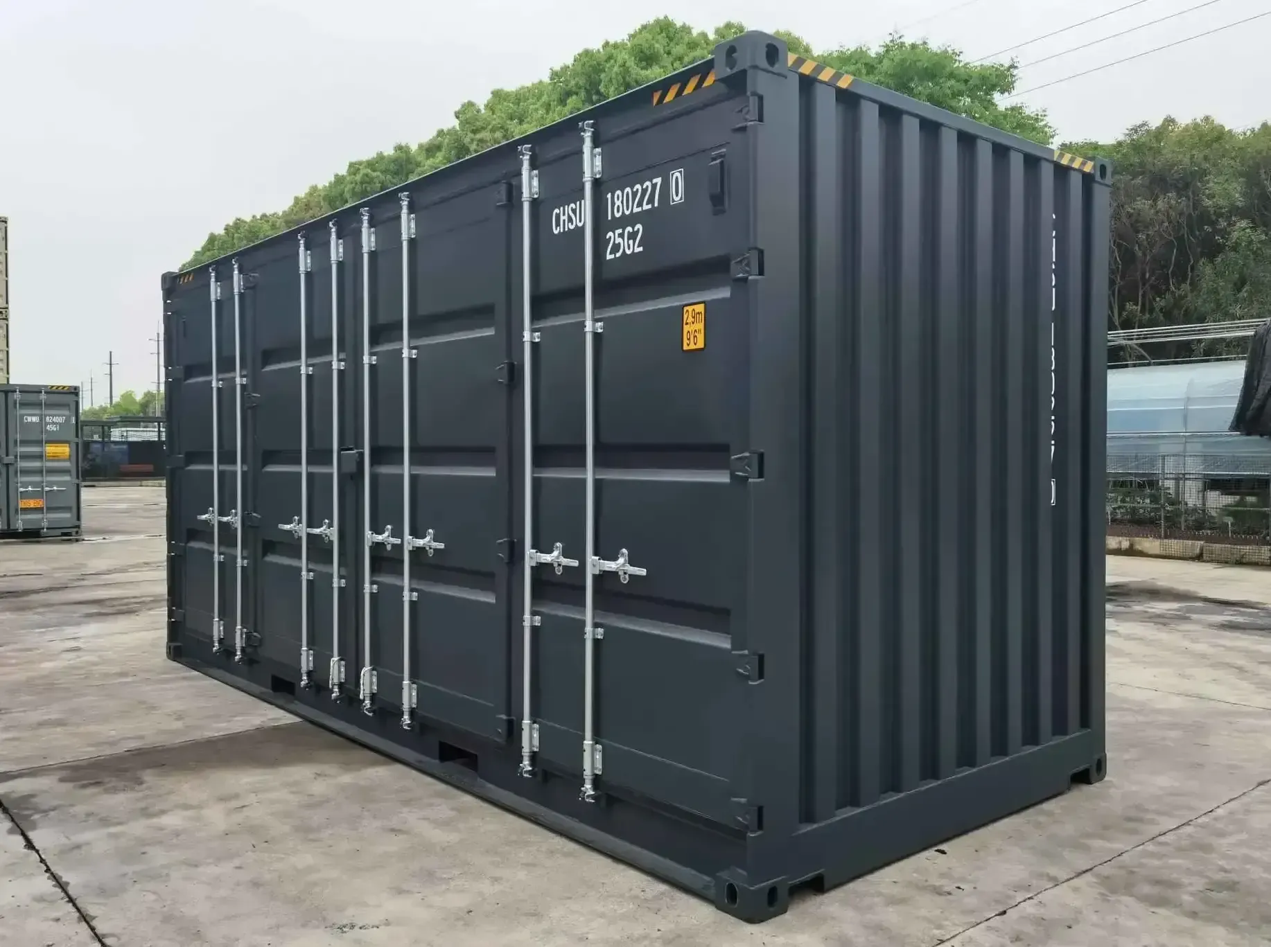20ft HC Open Side Container